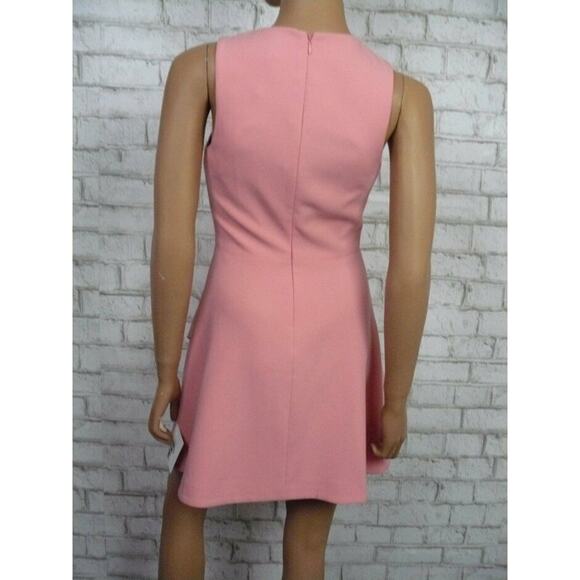 $385 Elizabeth and James Apricot New Ayla Layered Fit & Flare Dress 2 NWT - Picture 5 of 6